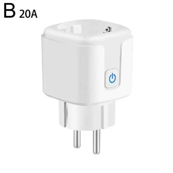 Smart Socket EU 16A/20A Wifi Smart Plug With Power Voice Monitoring Support Smart Home Control Y2C2 - Image 5