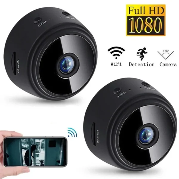 A9 Mini Camera HD 720P Intelligent Home Security IP WiFi Camera Monitor Mobile Remote Camera Mobile Remote Application