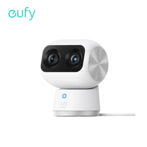 eufy Security Indoor Cam S350 Dual Cameras 4K 8MP Resolution Security Camera 8× Zoom 360° PTZ Human/Pet AI Wifi Surveillance Cam