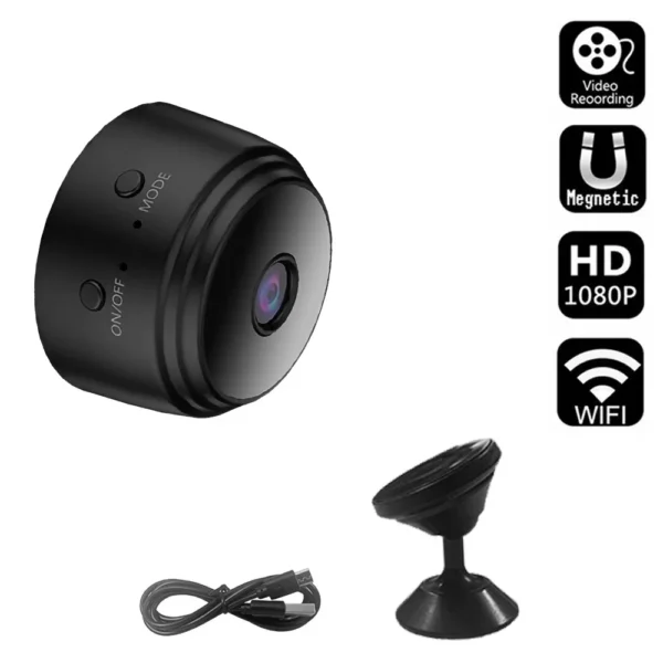 A9 Mini Camera HD 720P Intelligent Home Security IP WiFi Camera Monitor Mobile Remote Camera Mobile Remote Application - Image 6