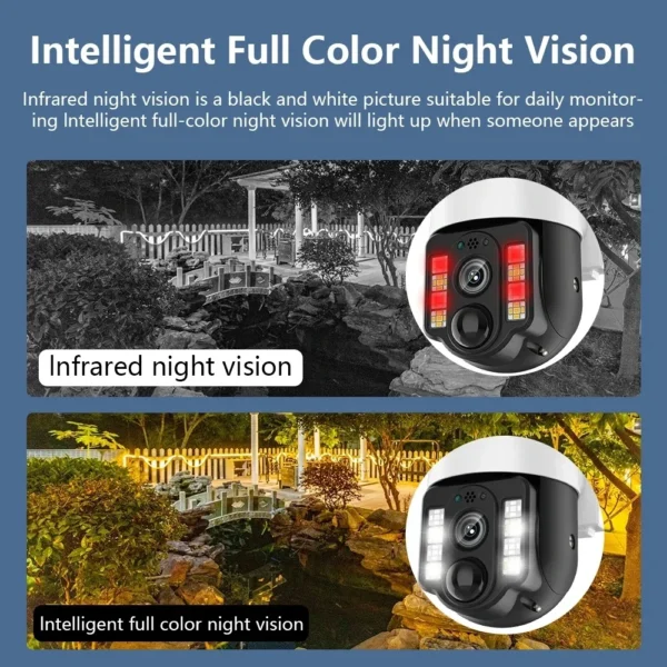 4G Solar Camera Wireless Outdoor Waterproof Night Vision Smart Home Security CCTV Video Surveillance Cameras - Image 5