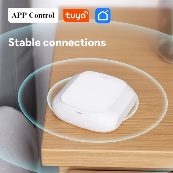 Tuya Smart WiFi/Zigbee Switch Push Button Switch 2Gang 6 Scene Wireless Smart Home Remote Controller Automation Scenario Switch - Image 2