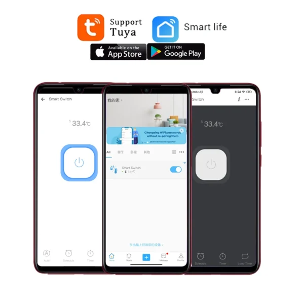 Tuya WiFi TH16 Switch Intelligent Temperature Sensor ,16A 3000W Thermostat Data Monitoring Compatible With Alexa Smart Life - Image 4