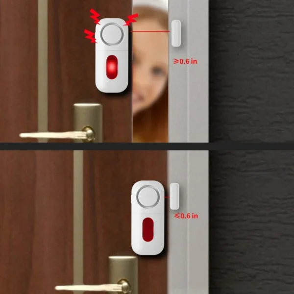 Door Window Sensor Wireless Burglar 130bp Alarm Magnetic Home Longer System Entry Burglar Security Battery Device Safety Home - Image 4