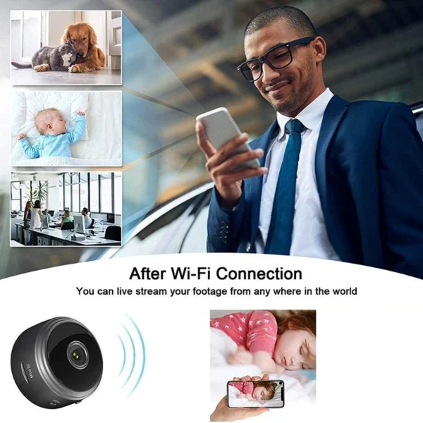 A9 WiFi Mini Camera Wireless WiFi Video Recorder Security Protection Camera Smart Home Monitoring Camera For Infants And Pets ﻿ - Image 5