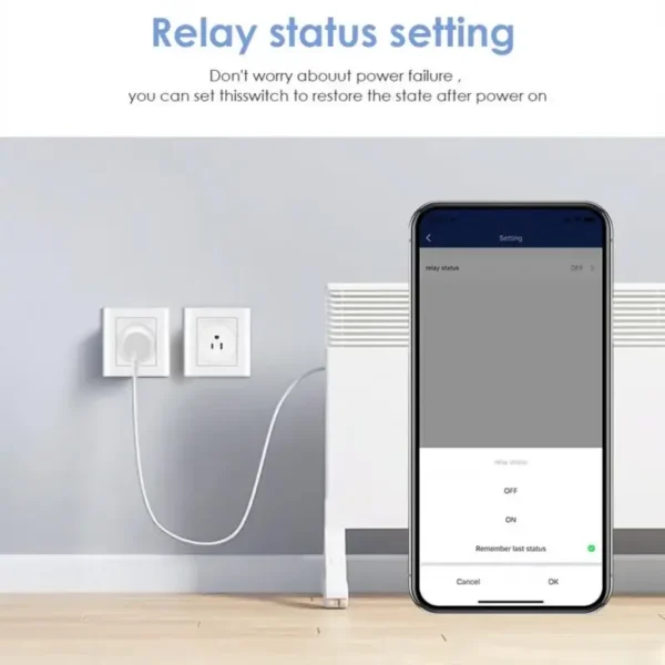 Tuya WiFi Smart Socket US Plug Adaptor Time Setting Voice Control Function Smart Life Remote Control Work With Alexa Google Home - Image 5